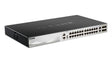 D-LINK DGS-3130-30TS | 24x 10|100|1000BASE-T | 2x 10GBASE-T | 4x 10G SFP+ | 168 Gbps | 125 Mpps | 440x250x44 mm (DGS-3130-30TS)