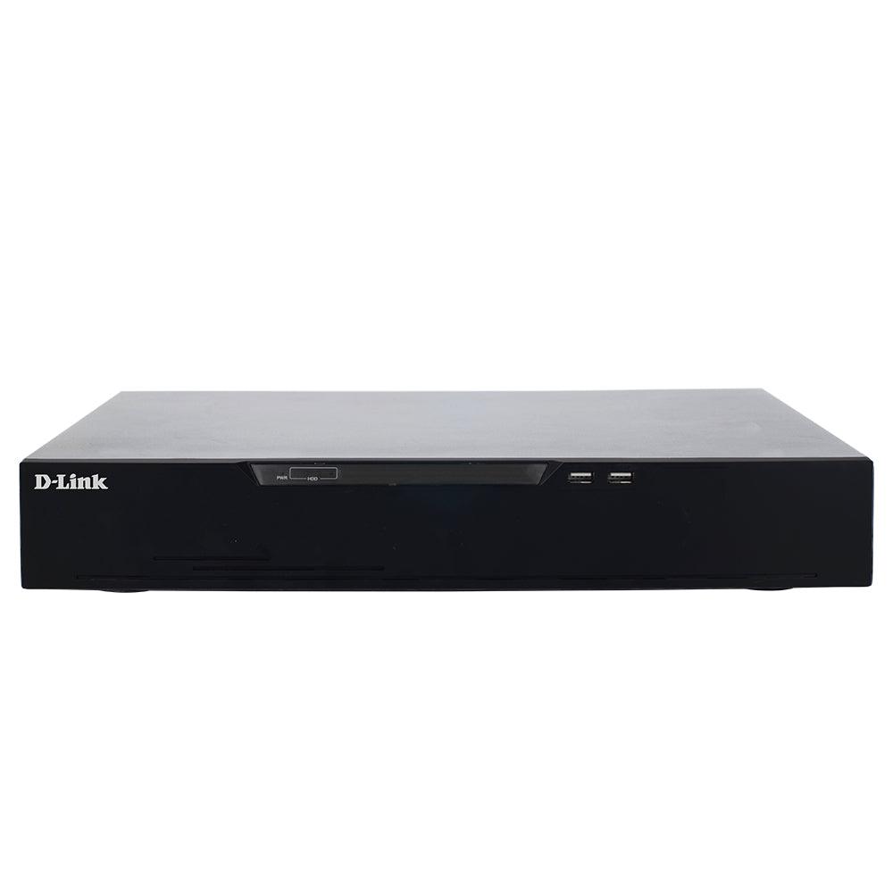 D-LINK Hardware NVR | 12MP | 320Mbps | 4 HDD bays | 440 x 375 x 70 mm | Black (DNR-F4432-16P)
