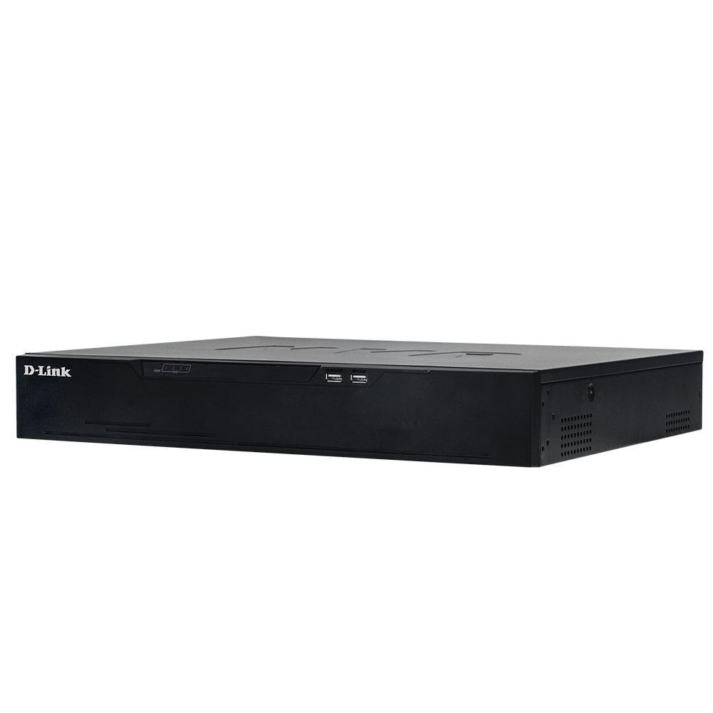 D-LINK Hardware NVR | 12MP | 320Mbps | 4 HDD bays | 440 x 375 x 70 mm | Black (DNR-F4432-16P)