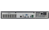 D-LINK Hardware NVR | 12MP | 320Mbps | 4 HDD bays | 440 x 375 x 70 mm | Black (DNR-F4432-16P)