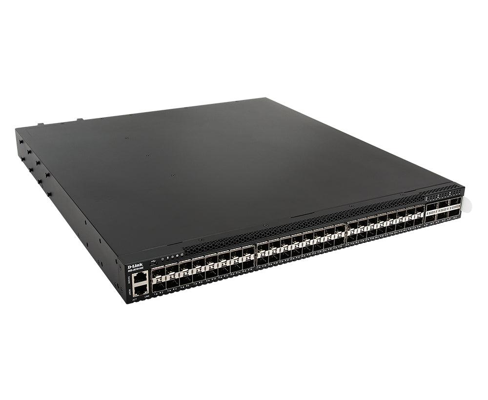 D-LINK L3 | Stackable | Managed | 2.16 Tbps | 1607.44 Mpps | 48 x 10 GbE SFP+ | 6 x 100G QSFP+ | 1U (DXS-3610-54S)