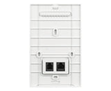 D-LINK Nuclias Connect AC1200 Wave 2 Wall-Plate Access Point | 300Mbps | 867Mbps | 802.3af (DAP-2620)