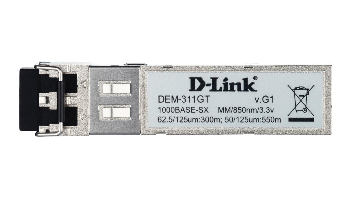 D-LINK SFP | LC | 1000Base‑SX | MMF | 850nm | 550m (DEM-311GT)