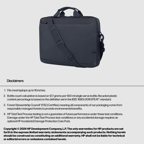 HP Everyday Laptop Briefcase (16.1")