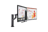 LG computer monitor (27") Quad HD Black