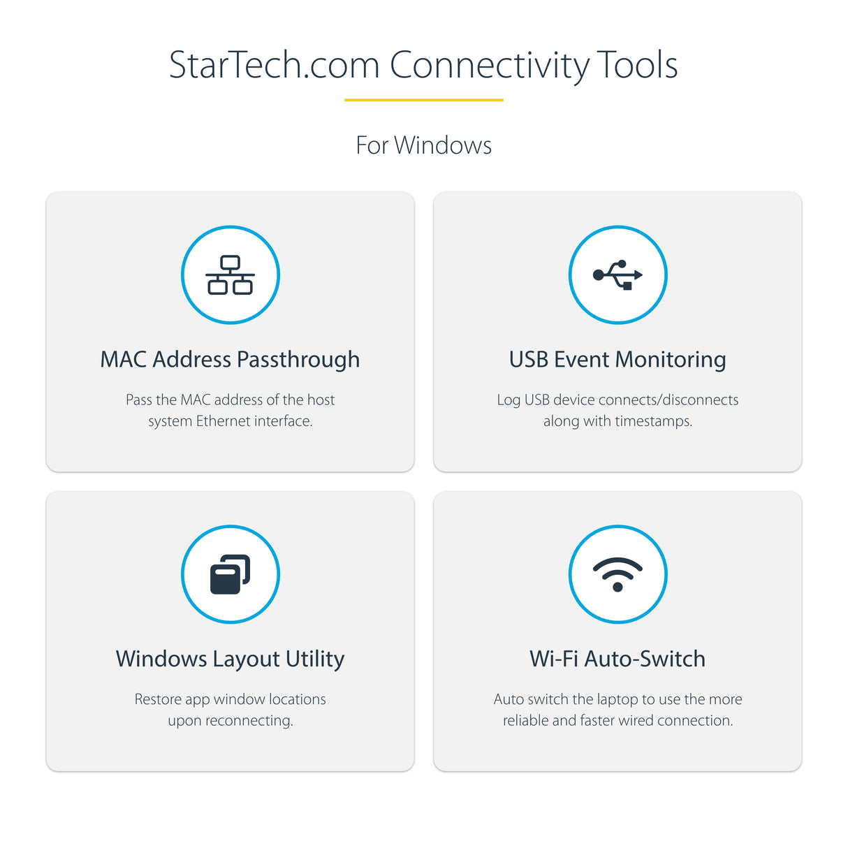 STARTECH USB-C 3-Port Multiport Adapter