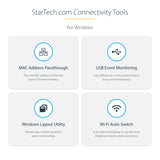 STARTECH USB-C 3-Port Multiport Adapter