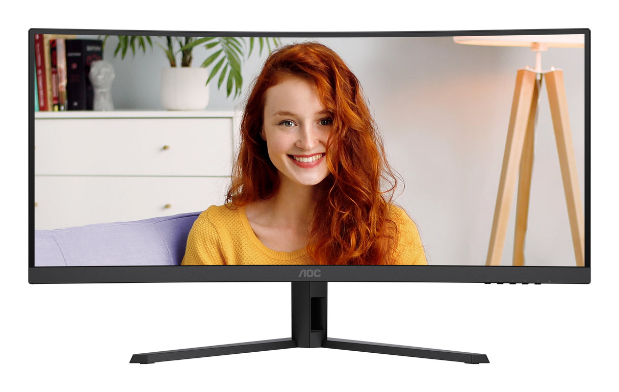 AOC CU34B3E Monitor – 34" / WQHD / VA / 120Hz – Business Monitor