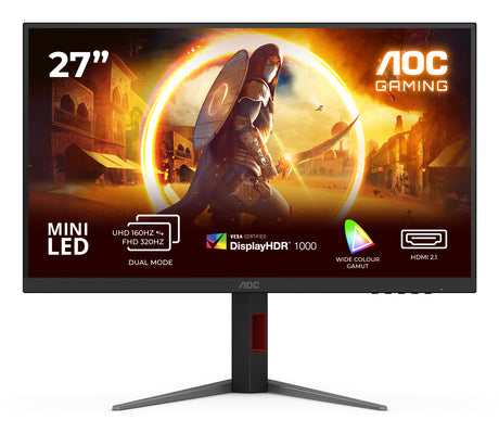 AOC U27G4XM Monitor – 27" / 4K UHD / IPS / 160Hz – Gaming Monitor