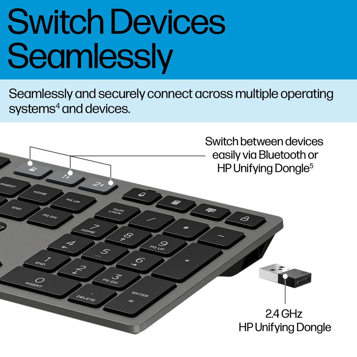 HP 725 – Desktop Platform / Mouse Platform / Standard – Keyboard & Mouse Tray