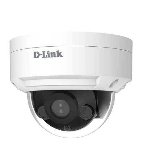 D-LINK 1|2.8" Progressive CMOS Sony Exmor | 5MP | 2592 x 1944 @ 30fps | Micro SD | Night Vision | 2.8mm | 110 x 110 x 85mm | White (DCS-F4605EK)