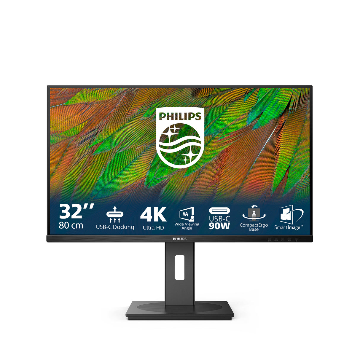 PHILIPS 32B1U3900 Monitor – 31.5" / 4K UHD / VA / 60Hz – Business Monitor
