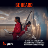 POLY Voyager Free 60 UC BT700 USB-A Basic Charge Case Headset