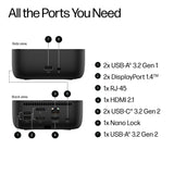 HP 9X3V1UT – USB-C / 100W PD / HDMI / USB-A / Ethernet – Docking Station