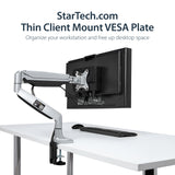STARTECH Thin Client Mount - Mini PC VESA Mount - Adjustable .7 to 2.8" - Under Desk Computer Mount - Mac Mini Monitor Mount (ACCSMNT) (ACCSMNT)