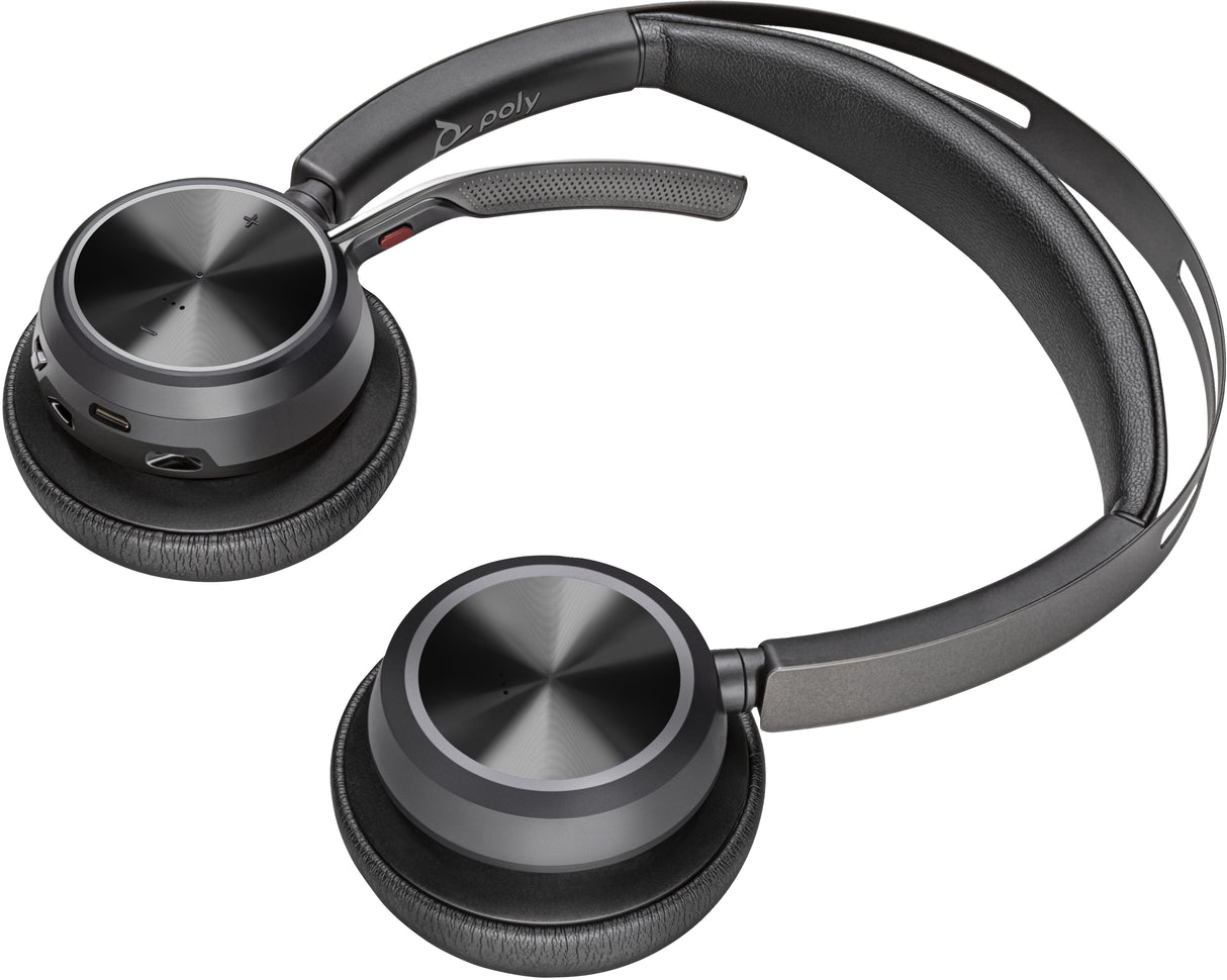 POLY Voyager Focus 2 USB-A with Charge Stand Headset