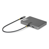STARTECH QUAD-USB-DP-ADAPT – USB-C / 140W PD / 4x DisplayPort / USB-A – Docking Station
