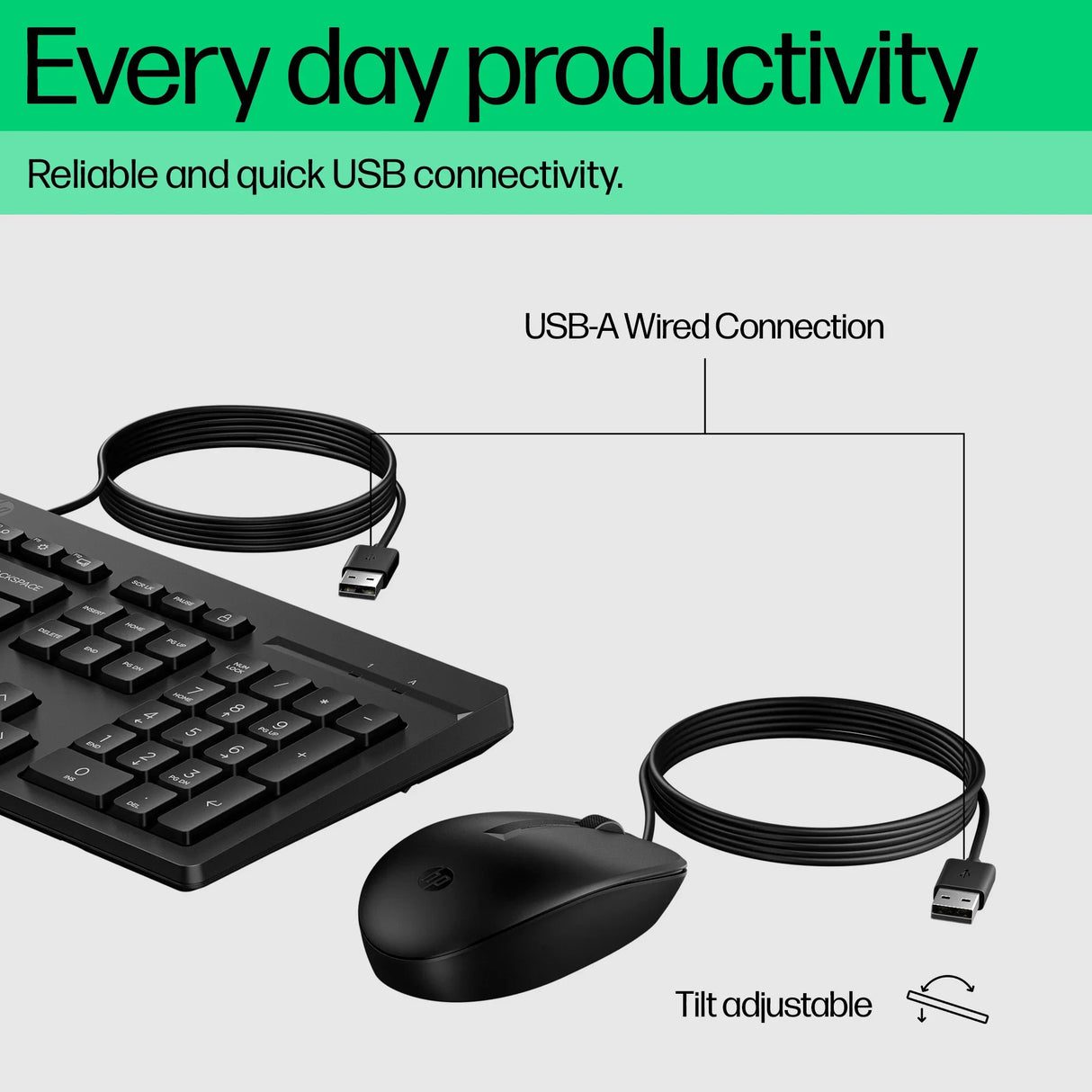 HP 225 – Desktop Platform / Mouse Platform / Standard – Keyboard & Mouse Tray