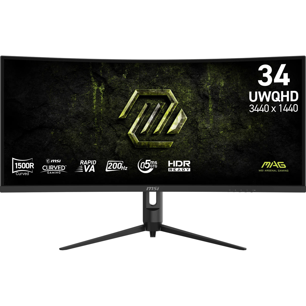 MSI MAG 342CQRF E20 Monitor – 34" / UWQHD / VA / 200Hz – Gaming Monitor