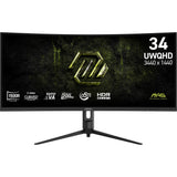 MSI MAG 342CQRF E20 Monitor – 34" / UWQHD / VA / 200Hz – Gaming Monitor
