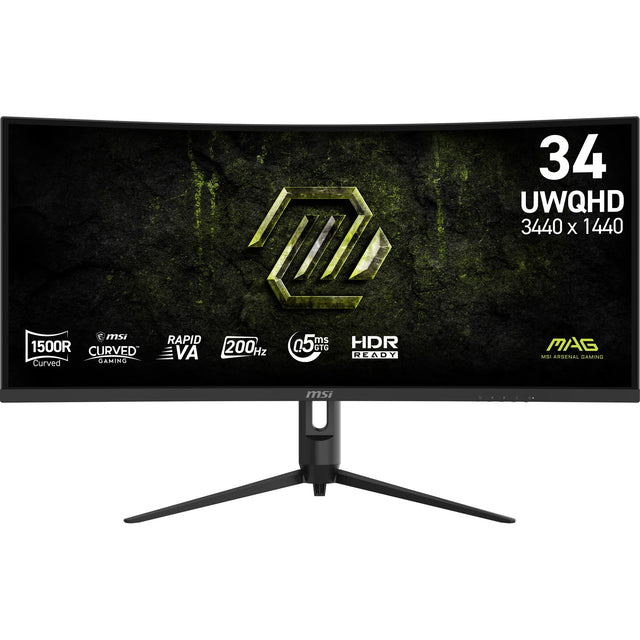 MSI MAG 342CQRF E20 Monitor – 34" / UWQHD / VA / 200Hz – Gaming Monitor
