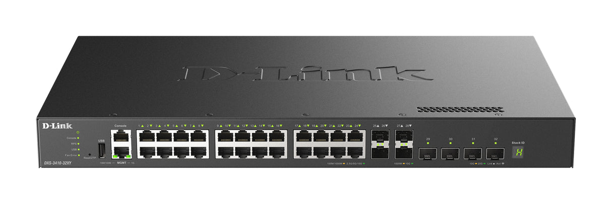 D-LINK Layer 3 Stackable 10 Gigabit Managed Network Switch