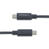 STARTECH 1m 3 ft USB C Cable - M|M - USB 2.0 - USB-IF Certified - USB-C Charging Cable - USB 2.0 Type C Cable (USB2CC1M)