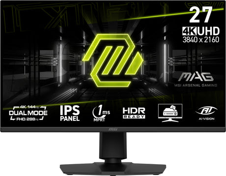 MSI MAG 275UPD E14 Monitor – 27" / 4K UHD / IPS / 144Hz – Gaming Monitor
