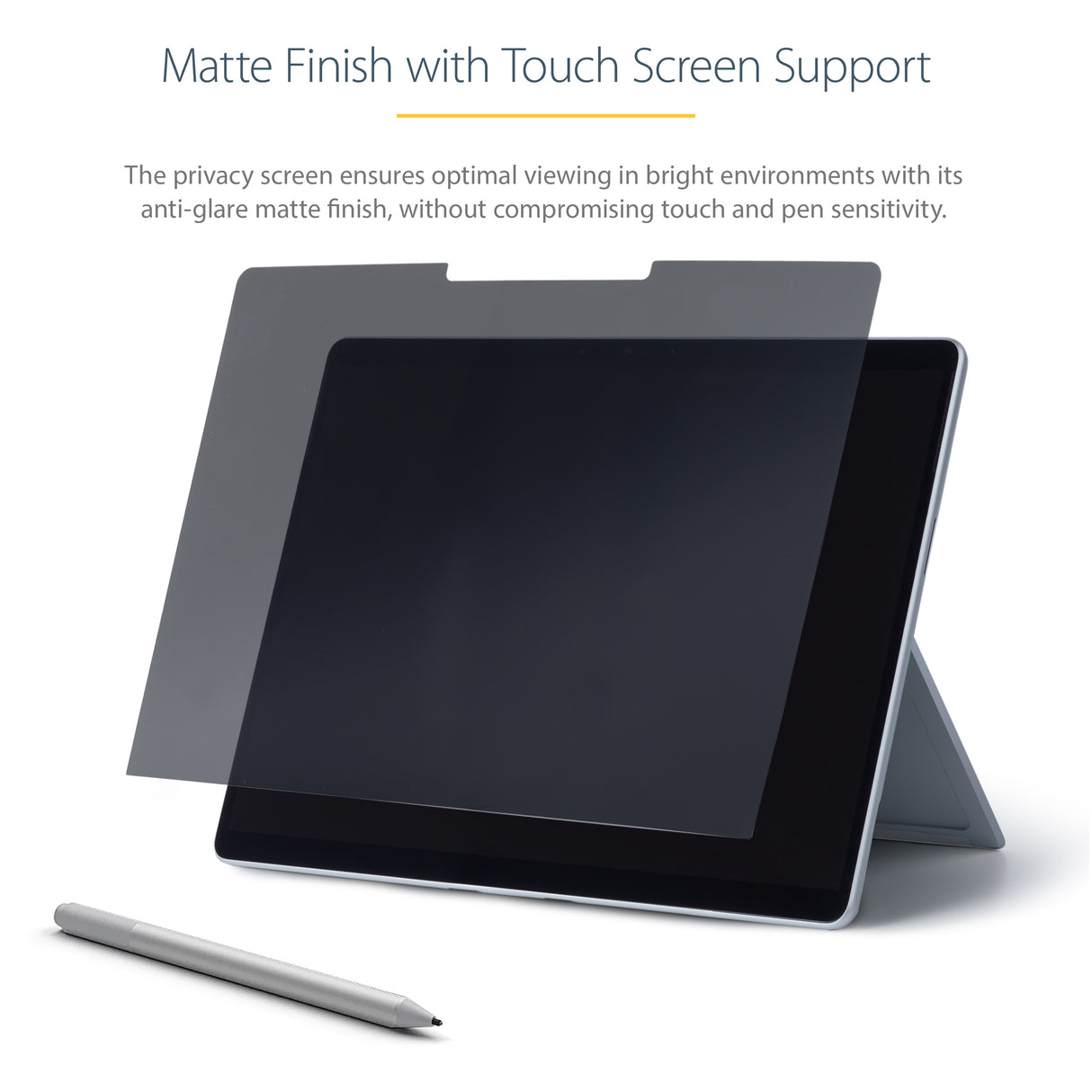 STARTECH 13.5" Surface Laptop | Surface Book Privacy Screen | Anti-Glare Privacy Filter with 51% Blue Light Reduction | Monitor Screen Protector | Matte Finish (135S-PRIVACY-SCREEN) (135S-PRIVACY-SCREEN)
