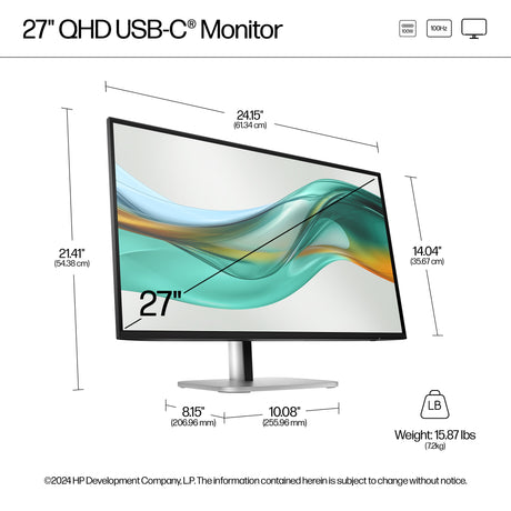 HP Series 5 Pro QHD - 527pu Monitor (27")