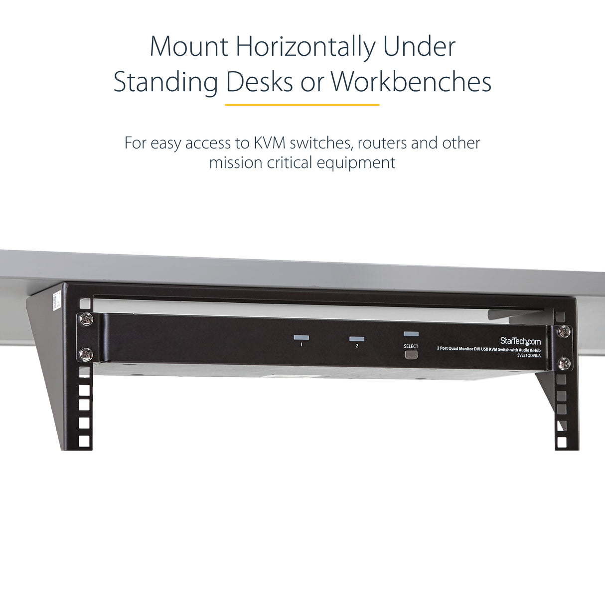 STARTECH 3U 19" Wall Mount Vertical Rack Bracket | Wall Mount Patch Panel Bracket for Data|AV|IT|Computer Equipment | 3U Rack for Cabinet or Server Room | Supports 150lb (68kg) (RK319WALLV) (RK319WALLV)