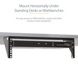 STARTECH 3U 19" Wall Mount Vertical Rack Bracket | Wall Mount Patch Panel Bracket for Data|AV|IT|Computer Equipment | 3U Rack for Cabinet or Server Room | Supports 150lb (68kg) (RK319WALLV) (RK319WALLV)