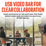 POLY Studio USB Video Conferencing System