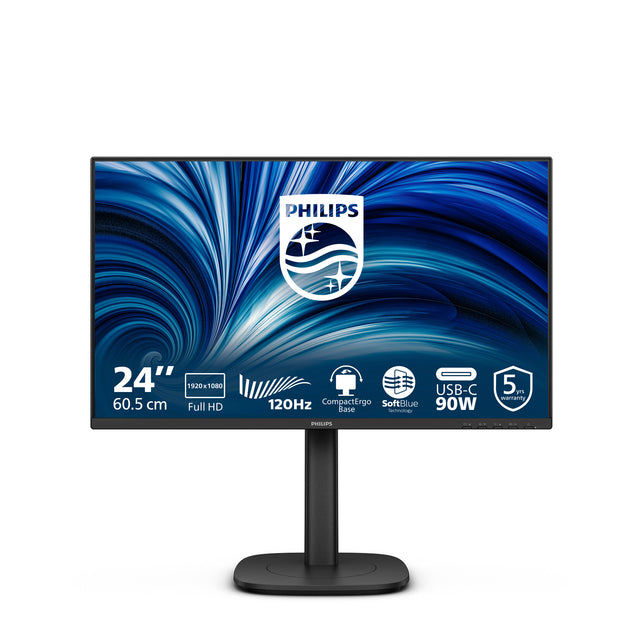PHILIPS 24B2U3301 Monitor – 23.8" / Full HD / IPS / 120Hz – Business Monitor