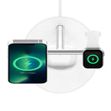 Belkin BoostCharge Pro Headset, Smartphone, Smartwatch White AC Wireless charging Fast charging Indoor