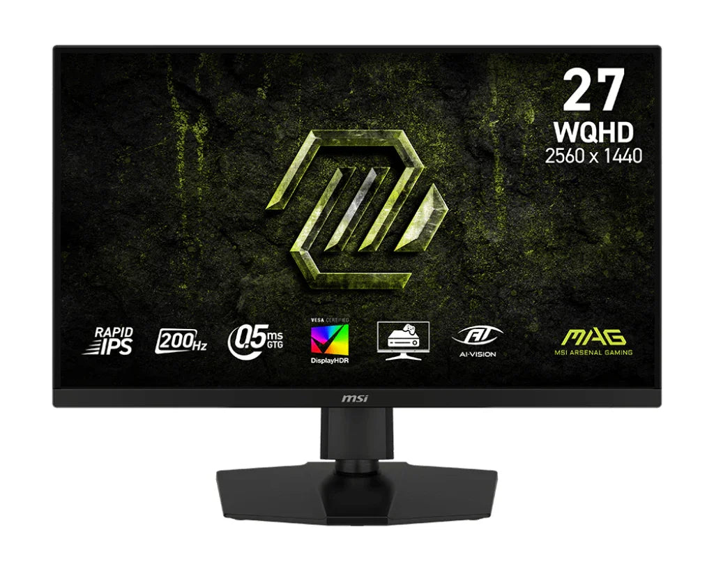 MSI MAG 274QPF E20 Monitor – 27" / QHD / IPS / 200Hz – Gaming Monitor