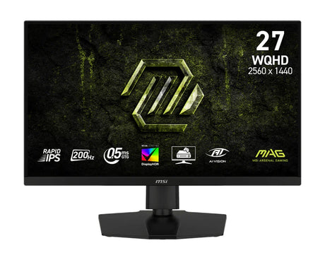 MSI MAG 274QPF E20 Monitor – 27" / QHD / IPS / 200Hz – Gaming Monitor