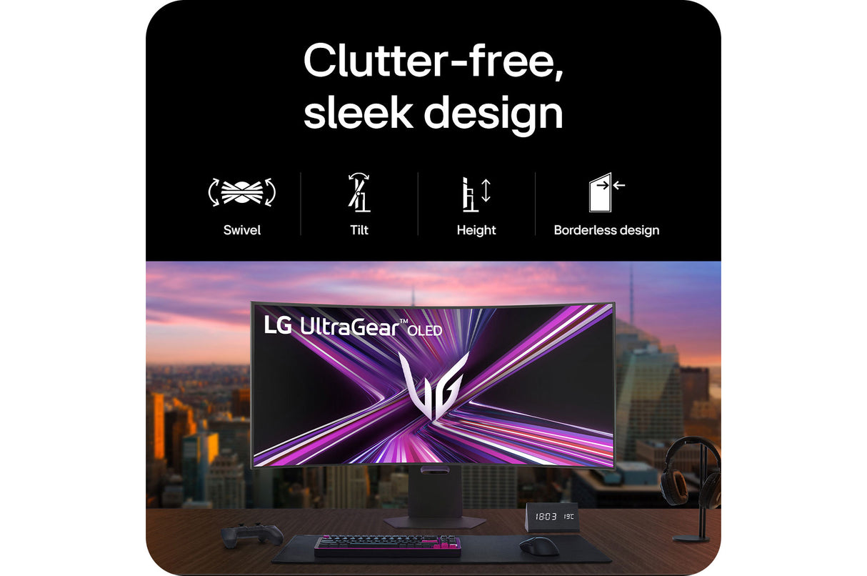 LG 45" Monitor – 5K2K OLED / 165Hz – Gaming Monitor