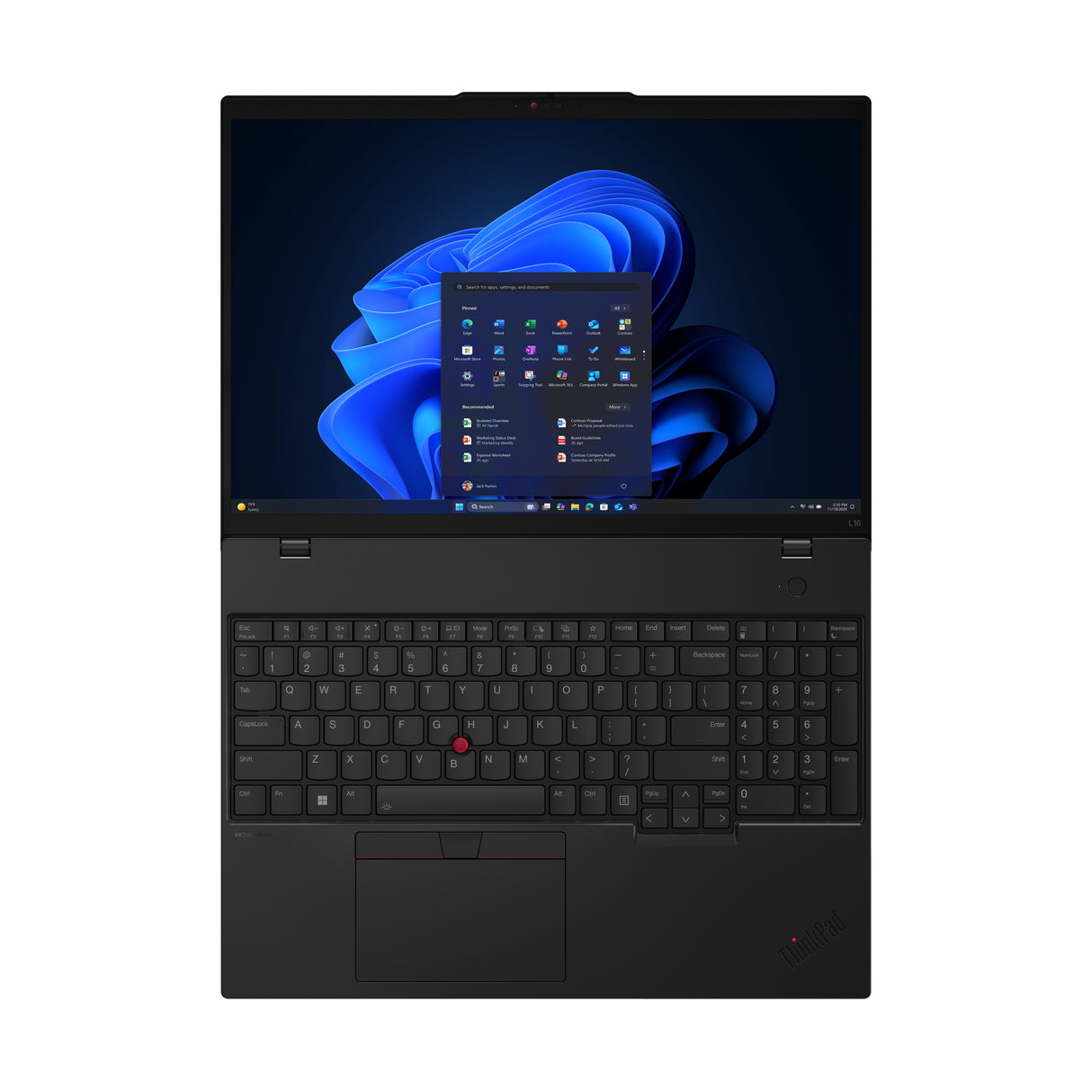 LENOVO ThinkPad L16 Gen 2 Laptop – Intel Core Ultra 5 225U / 16GB DDR5 / 512GB SSD / Intel Graphics – Sustainable Business Laptop