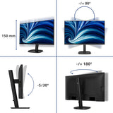 Philips 27B2U3601/75 Monitor – 27" / QHD / IPS / 120Hz – Business Monitor