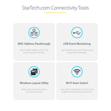 STARTECH Dual-Laptop Docking Station