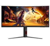 AOC CU34G4 Monitor – 34" / QHD / VA / 180Hz – Gaming Monitor