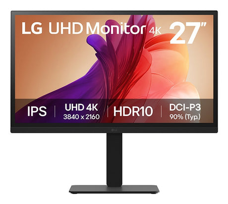 LG 27BA45U-B Monitor – 27" / 4K UHD / IPS / 100Hz – Business Monitor