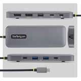 STARTECH 189B-USBC-MULTIPORT – USB-C / 100W PD / DP / 2x USB-A / Ethernet – Docking Station