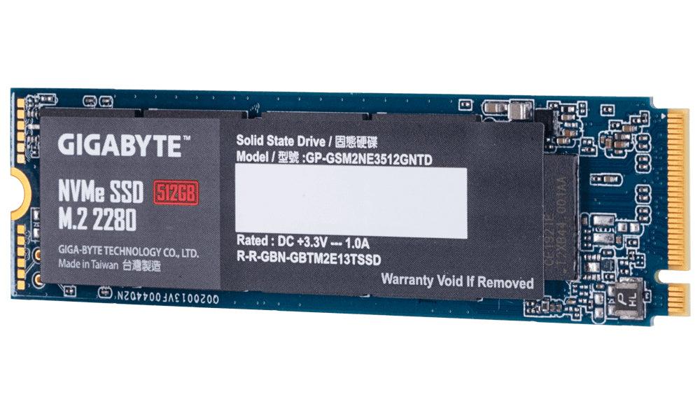 GIGABYTE 512GB | PCI-Express 3.0 x4 | NVMe 1.3 | M.2 (2280) | 1700 | 1550 MB|s (GP-GSM2NE3512GNTD)