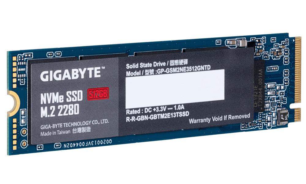 GIGABYTE 512GB | PCI-Express 3.0 x4 | NVMe 1.3 | M.2 (2280) | 1700 | 1550 MB|s (GP-GSM2NE3512GNTD)