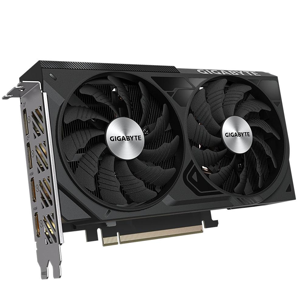 GIGABYTE 8 GB | GDDR6 | 128-bit | PCI Express 4.0 | 2550 MHz core clock | 2x DisplayPort | 2x HDMI | 1x 8-pin (GV-N406TWF2OC-8GD)