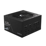 GIGABYTE Active PFC | 100-240 Vac | 12-6A | 60-50 Hz | 750W | 120mm Hydraulic Bearing(HYB)fan | 80 PLUS Gold (GP-UD750GM PG5)