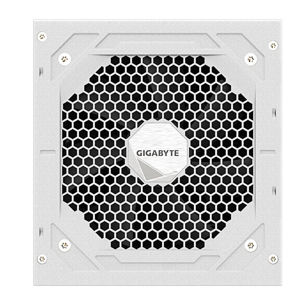 GIGABYTE Active PFC | 100-240 Vac | 12-6A | 60-50 Hz | 750W | 120mm Hydraulic Bearing(HYB)fan | 80 PLUS Gold (GP-UD850GM PG5W)