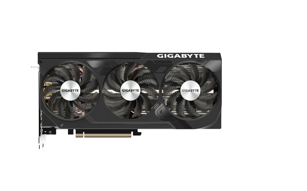 GIGABYTE NVIDIA GeForce RTX 4070 SUPER | 12GB GDDR6X | 192 bit | 21000MHz | PCI Express 4.0 | 1 x HDMI (2.1a) | 3 x DP (1.4a) | CUDA | DirectX 12 Ultimate | OpenGL 4.6 (GV-N407SWF3OC-12GD)